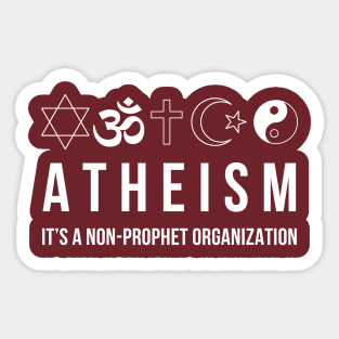 Atheism Sticker